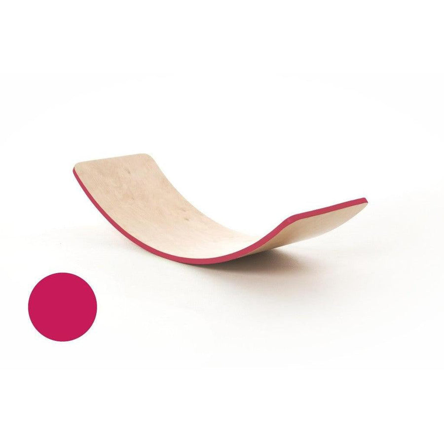 creaTimber Balance Board - Compose Rose Coloured Edge