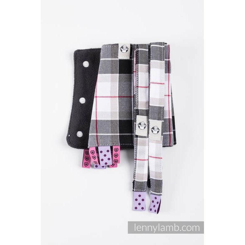 LennyLamb Drool Pads & Reach Straps Set - Arcadia Plaid