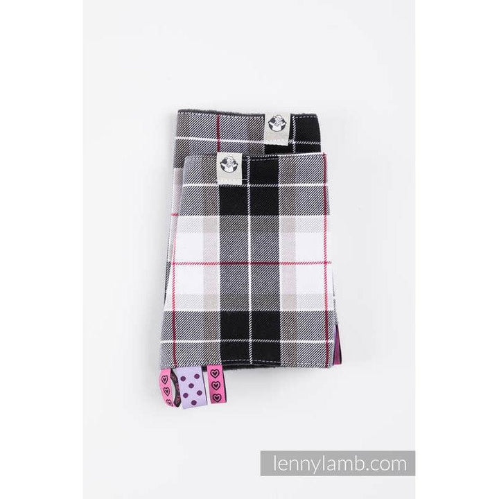 LennyLamb Drool Pads & Reach Straps Set - Arcadia Plaid
