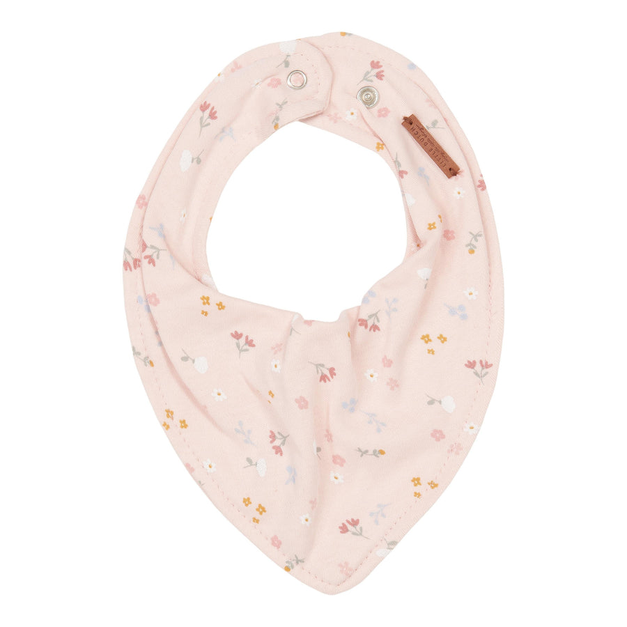 Little Dutch Bandana Bib - Little Pink Flowers