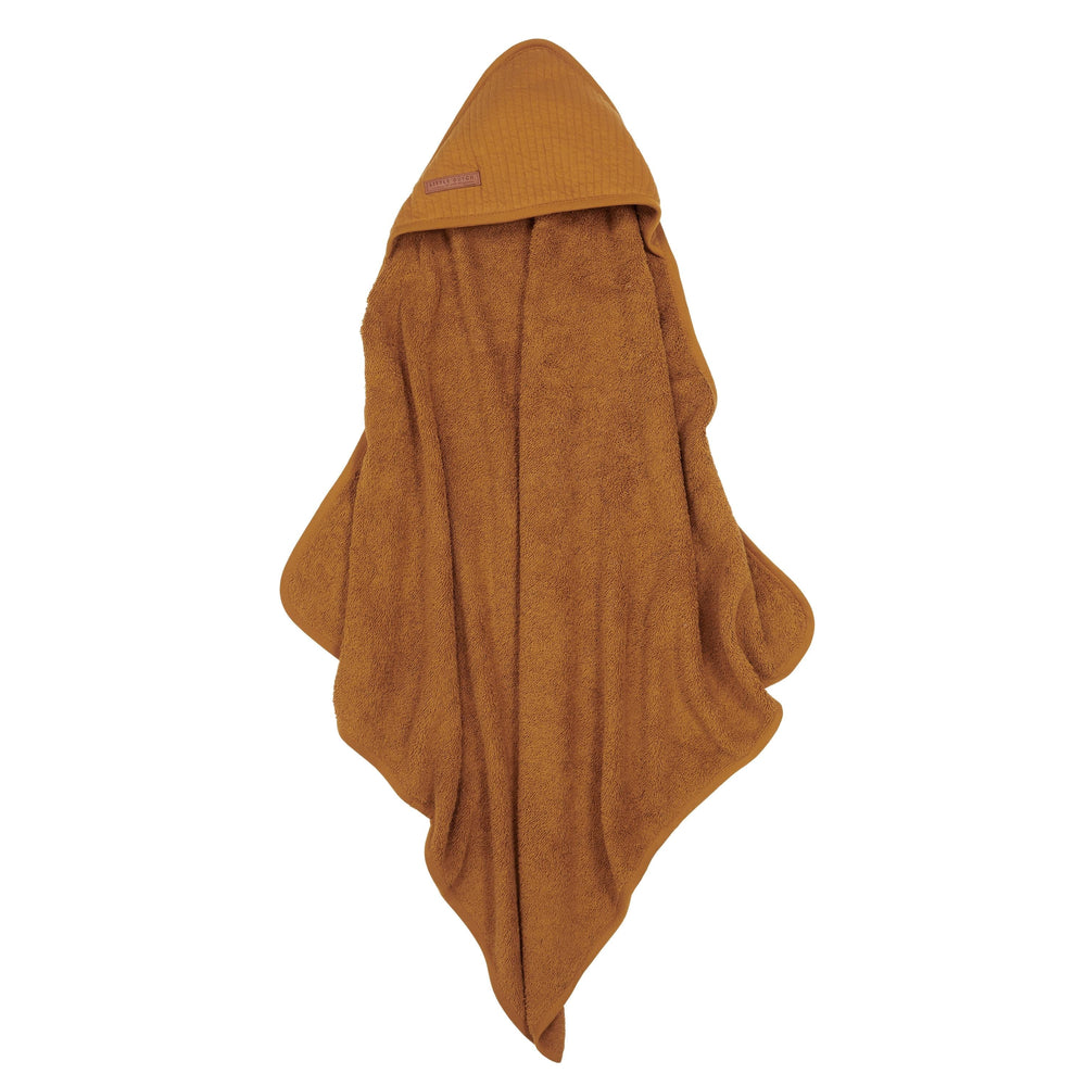 Little Dutch Hooded Towel Pure Ochre Spice