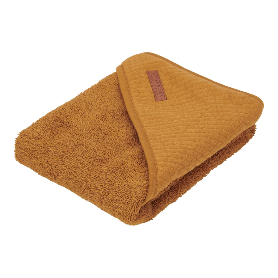Little Dutch Hooded Towel Pure Ochre Spice