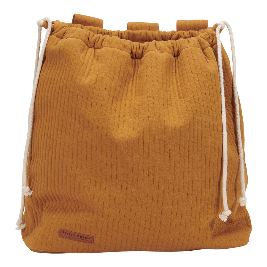 Little Dutch Playpen Toy Bag - Pure Ochre Spice