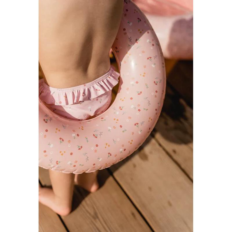 Little Dutch Swim Pant Ruches - Litte Pink Flowers