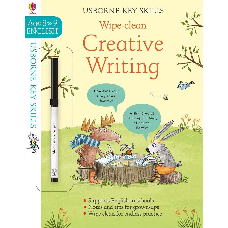 Wipe-Clean Creative Writing 8-9