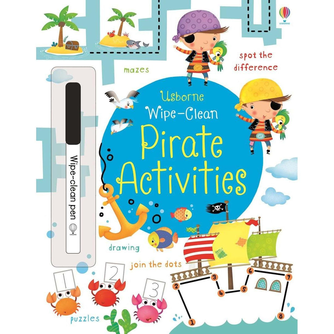 Wipe-Clean Pirate Activities